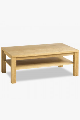 Konferenztisch Boston Eiche natur 120x70 cm mit Ablage